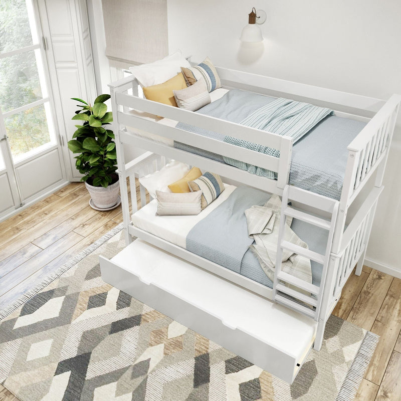 Classic Twin over Twin Bunk Bed + Trundle Bunk Beds Plank+Beam 