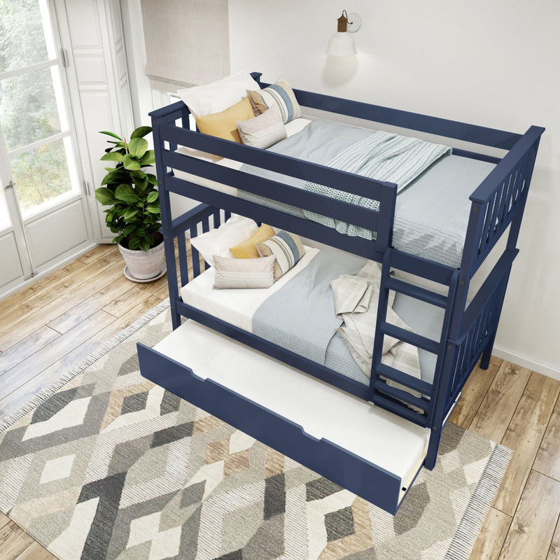 Classic Twin over Twin Bunk Bed + Trundle Bunk Beds Plank+Beam 