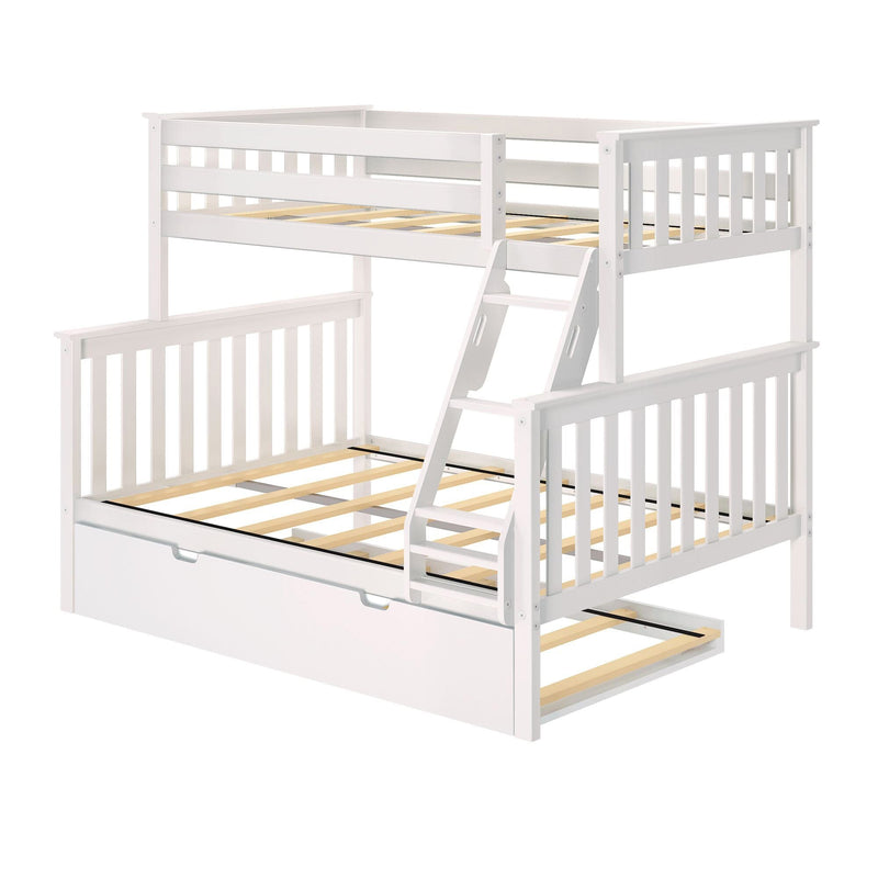 Classic Twin over Full Bunk Bed + Trundle Bunk Beds Plank+Beam 