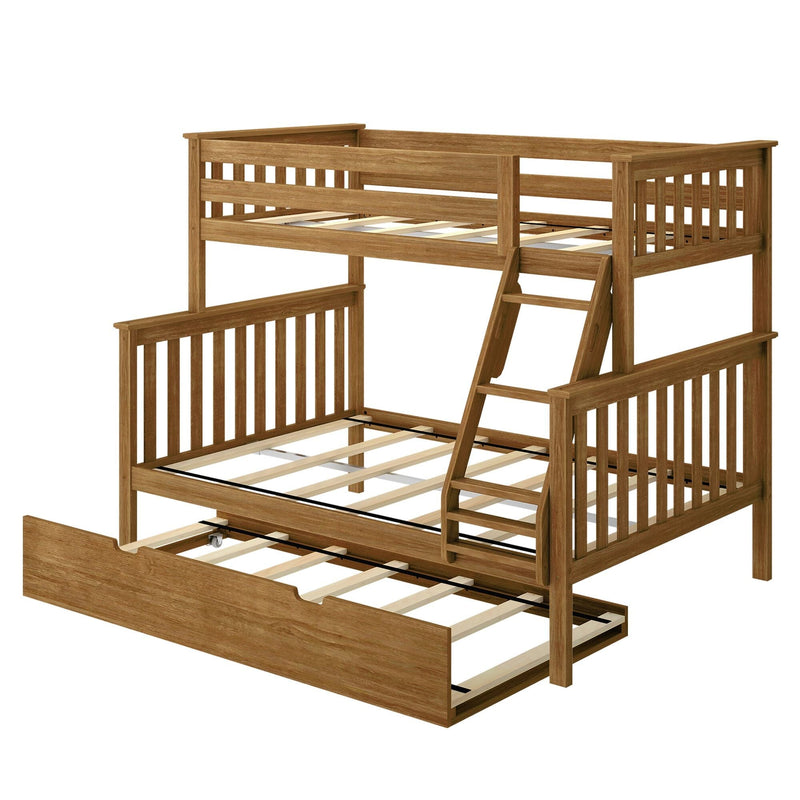 Classic Twin over Full Bunk Bed + Trundle Bunk Beds Plank+Beam 