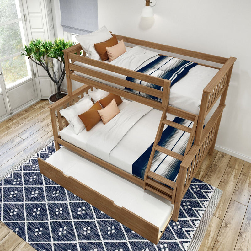 Classic Twin over Full Bunk Bed + Trundle Bunk Beds Plank+Beam 