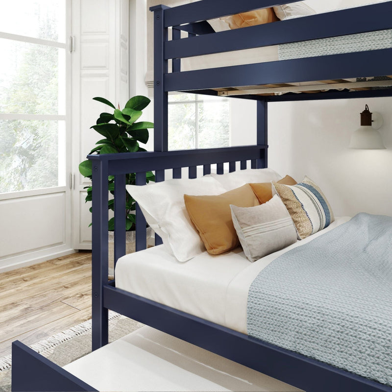 Classic Twin over Full Bunk Bed + Trundle Bunk Beds Plank+Beam 