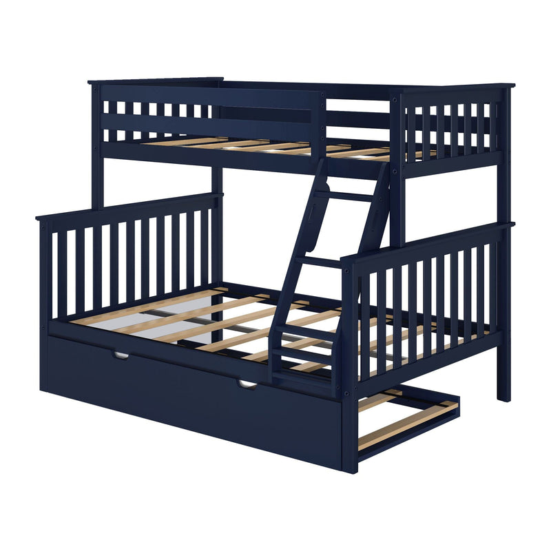 Classic Twin over Full Bunk Bed + Trundle Bunk Beds Plank+Beam 