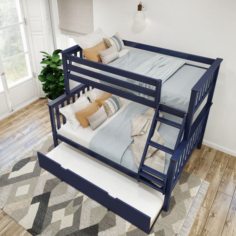 Classic Twin over Full Bunk Bed + Trundle Bunk Beds Plank+Beam 