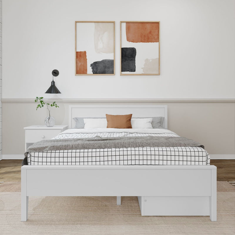 Panel Bed + Storage - Queen Single Beds Plank+Beam 