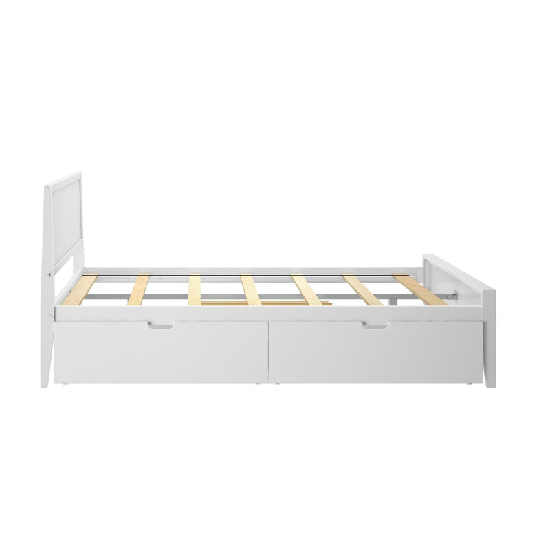 Panel Bed + Storage - Queen Single Beds Plank+Beam 