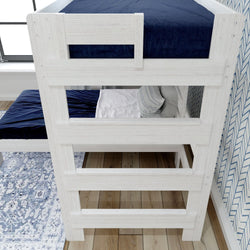 Rustic Twin/Twin L-Shaped Bunk Bed Bunk Beds Plank+Beam 