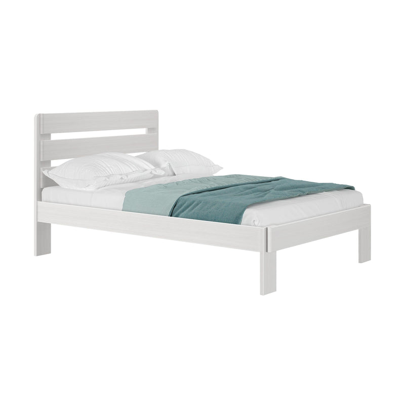 Rustic Slatted Bed - Full Single Beds Plank+Beam 