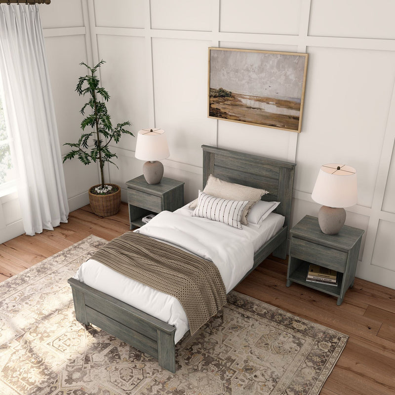 Rustic Panel Bed - Twin Single Beds Plank+Beam 