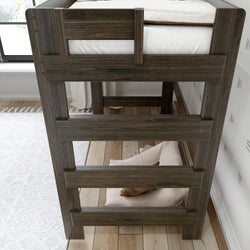Rustic Twin High Loft Bed Loft Beds Plank+Beam 