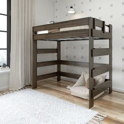 Rustic Twin High Loft Bed Loft Beds Plank+Beam 