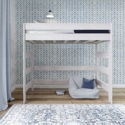 Rustic Twin High Loft Bed Loft Beds Plank+Beam 