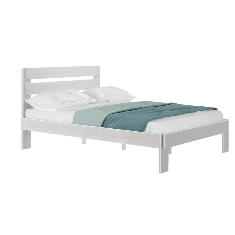 Rustic Slatted Bed - Queen Single Beds Plank+Beam 