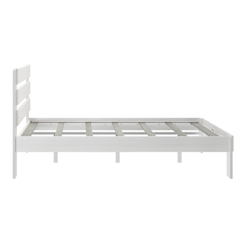 Rustic Slatted Bed - Queen Single Beds Plank+Beam 