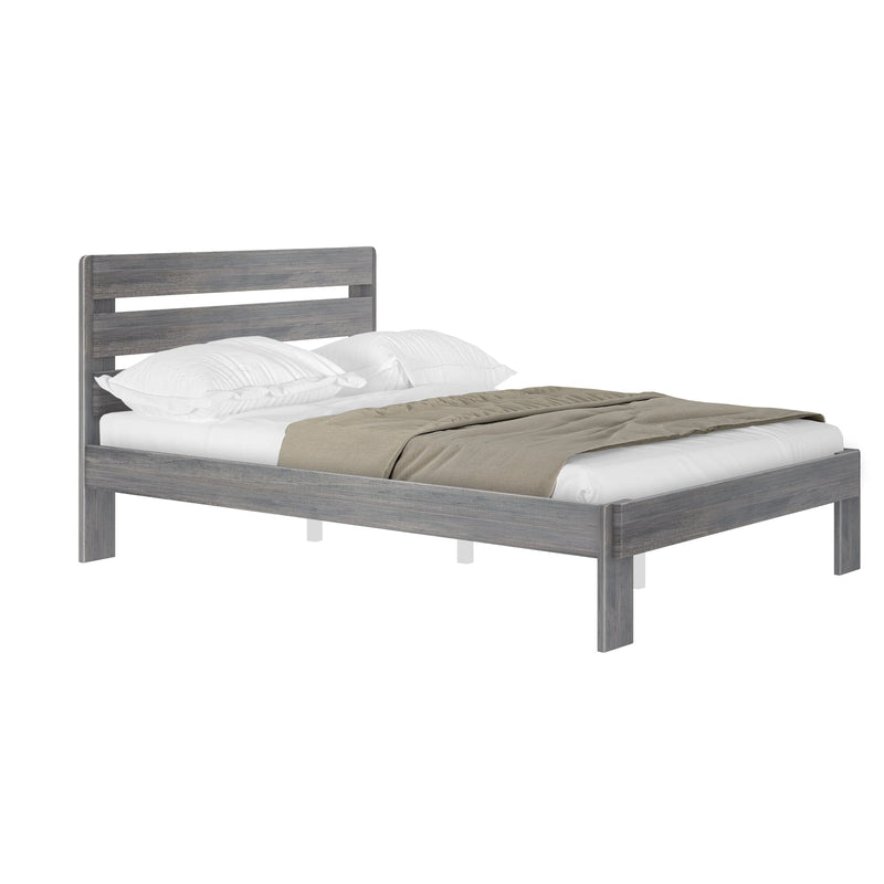 Rustic Slatted Bed - Queen Single Beds Plank+Beam 