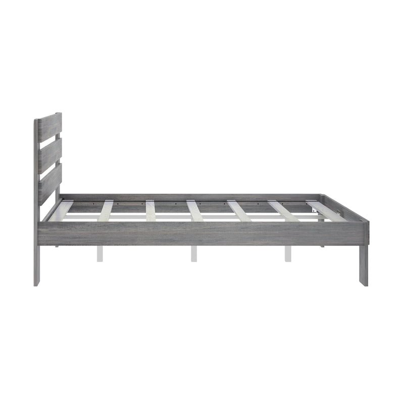 Rustic Slatted Bed - Queen Single Beds Plank+Beam 