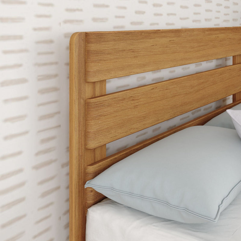 Rustic Slatted Bed - Queen Single Beds Plank+Beam 