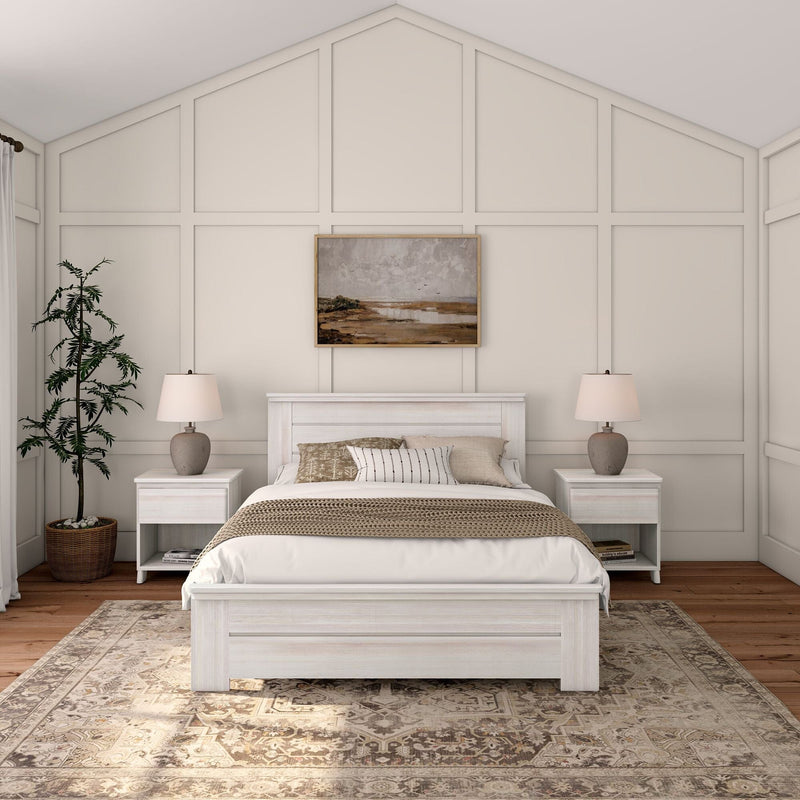 Rustic Panel Bed - Queen Single Beds Plank+Beam 