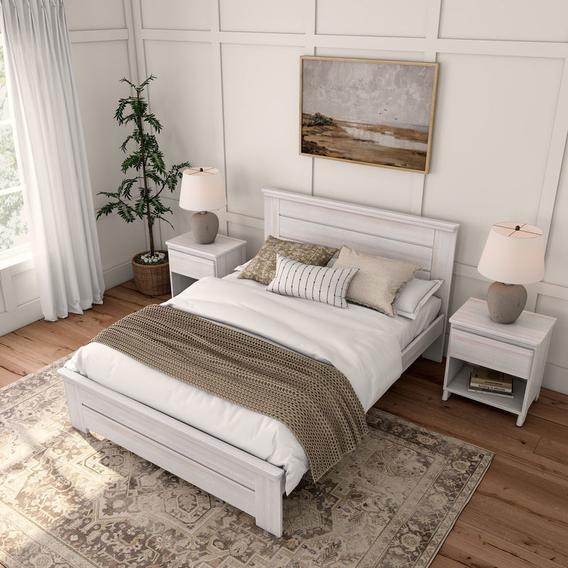Rustic Panel Bed - Queen Single Beds Plank+Beam 