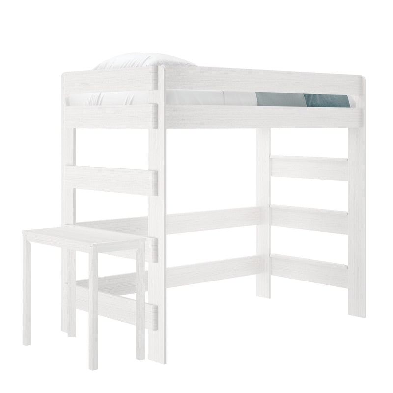Rustic Loft Bed With Desk - Twin Loft Beds Plank+Beam 