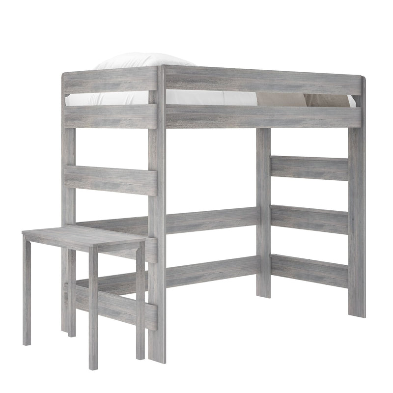 Rustic Loft Bed With Desk - Twin Loft Beds Plank+Beam 