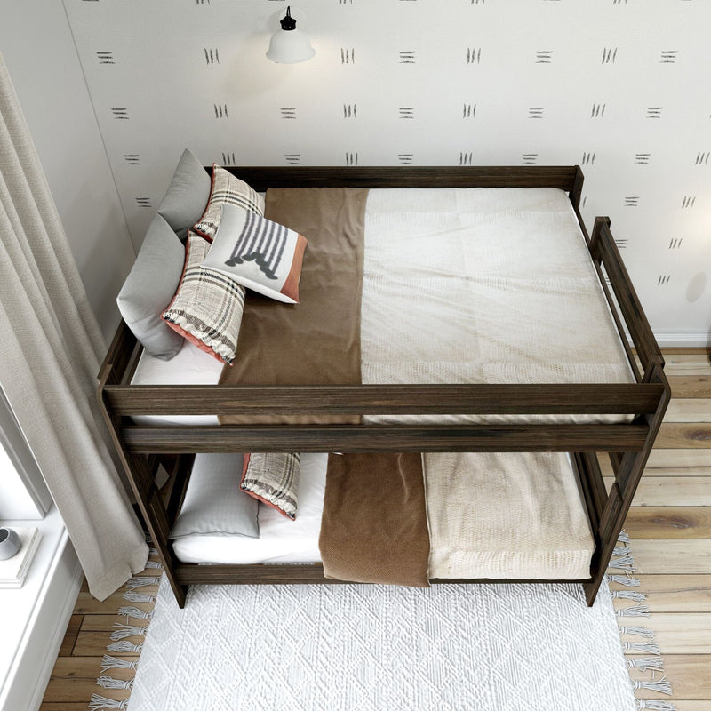Rustic Queen over Queen Bunk Bed Bunk Beds Plank+Beam 