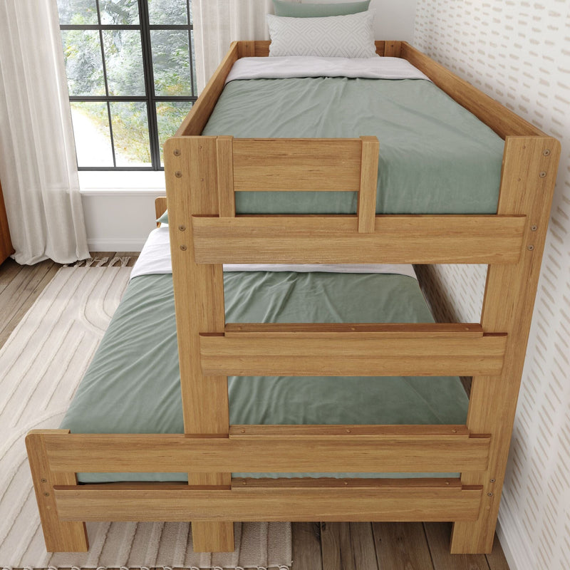 Rustic Twin XL over Queen Bunk Bed Bunk Beds Plank+Beam 