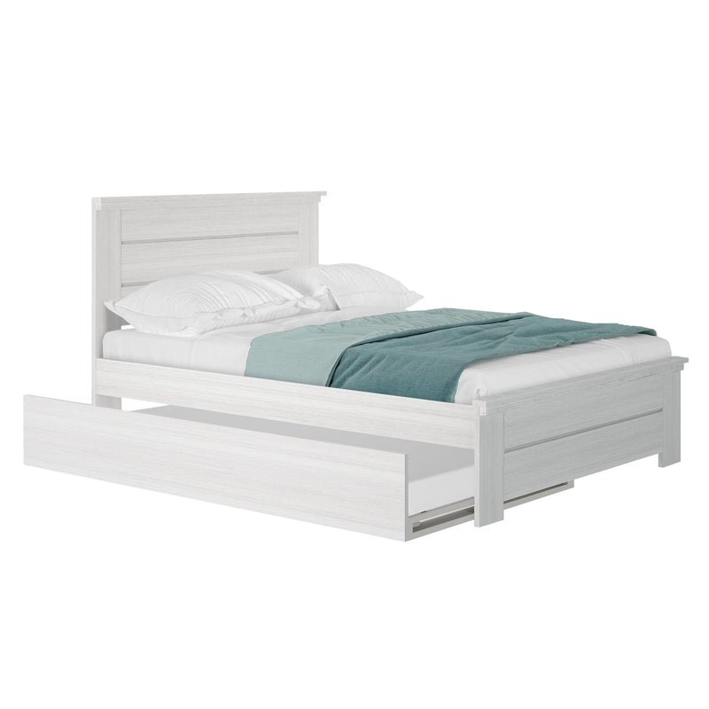 Rustic Panel Bed + Trundle - Full Single Beds Plank+Beam 