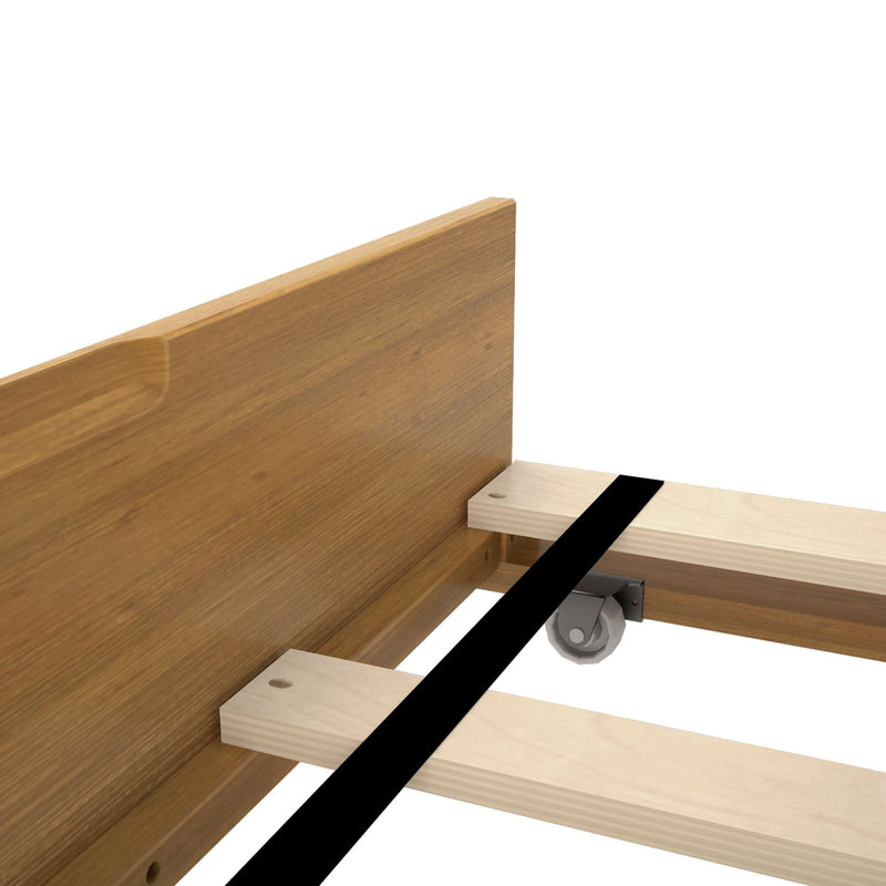 Rustic Twin over Full Bunk Bed + Trundle Bunk Beds Plank+Beam 
