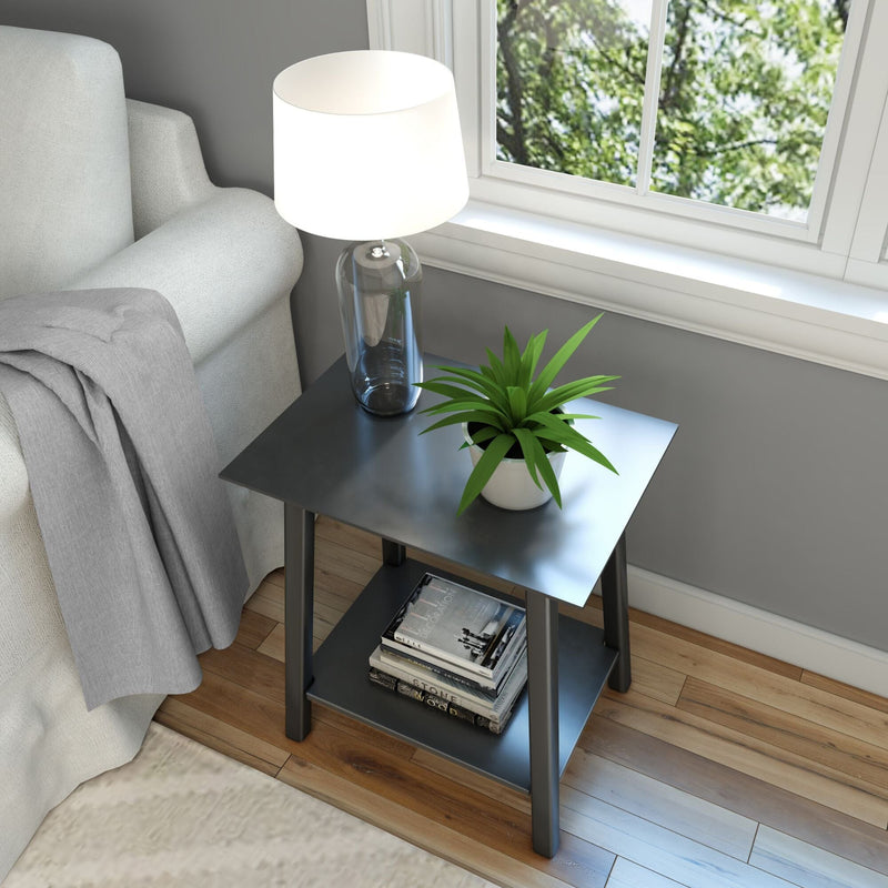 Mid-Century Modern Side Table - 23" Side Table Plank+Beam 