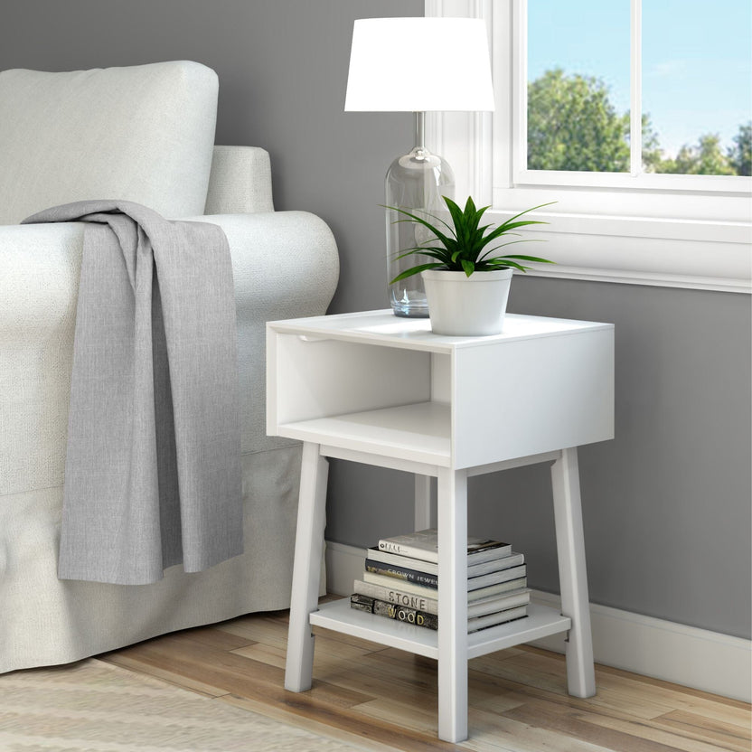 Modern Side Table MidCentury End Table for Living Room, Bedroom
