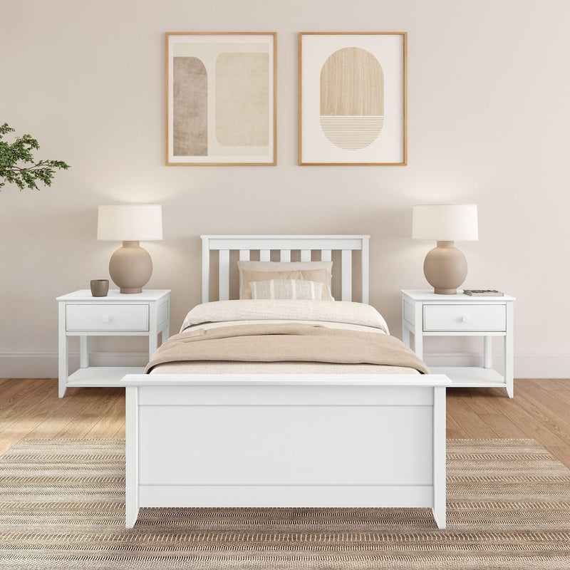 Classic Bed - Twin Single Beds Plank+Beam 