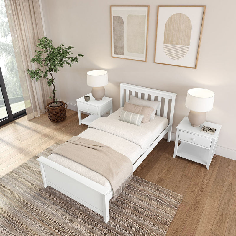 Classic Bed - Twin Single Beds Plank+Beam 