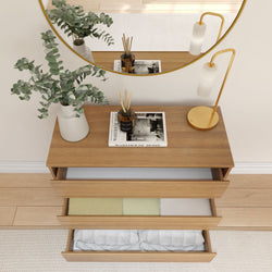 Modern 3-Drawer Dresser Furniture Plank+Beam 