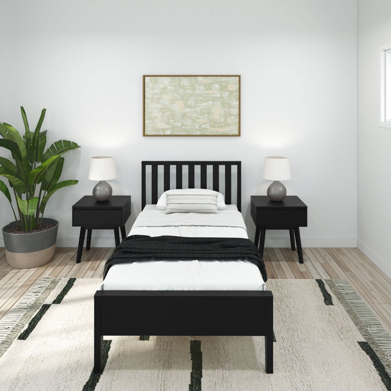 Modern Bed - Twin Single Beds Plank+Beam 