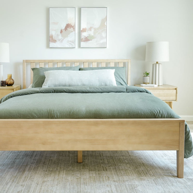 Modern Bed - Queen Single Beds Plank+Beam 