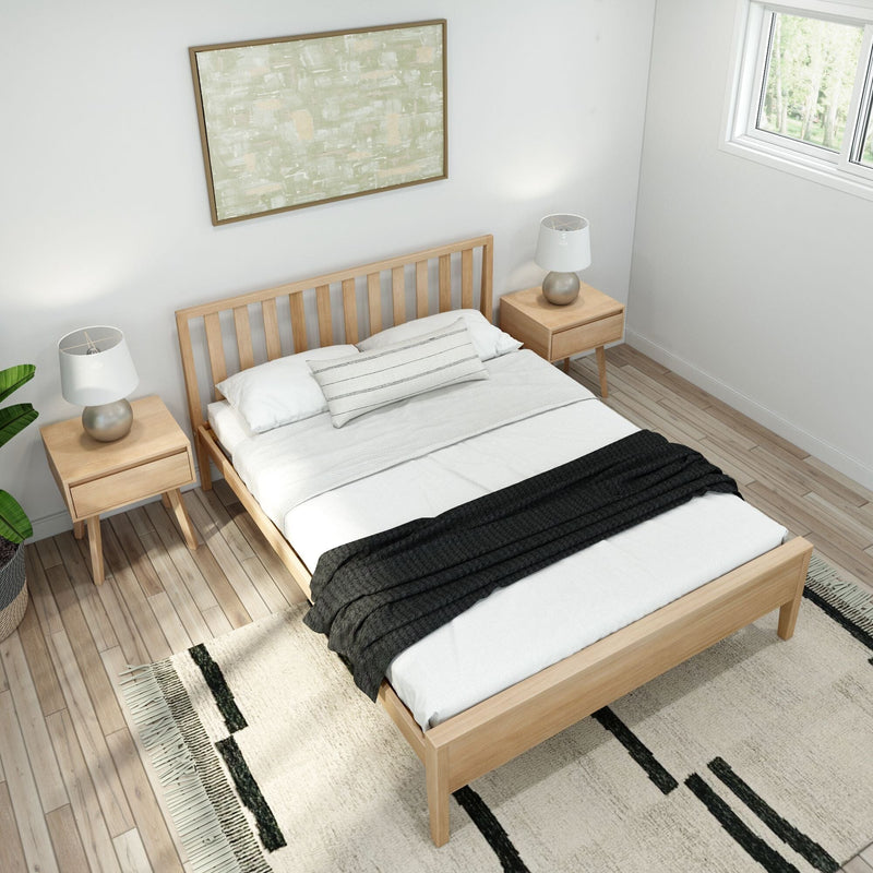 Modern Bed - Queen Single Beds Plank+Beam 