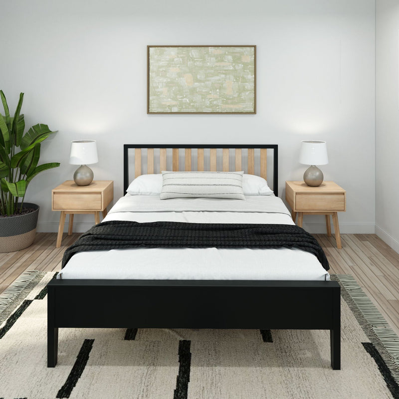 Modern Bed - Queen Single Beds Plank+Beam 