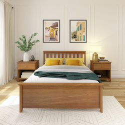 Classic Full Bed Single Beds Plank+Beam 