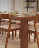 Seamless fading video of various solid wood furniture for bedroom and dining spaces.