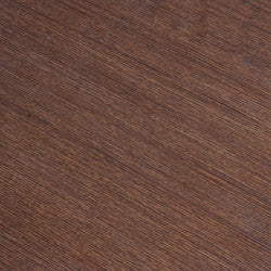 Close-up dark brown oak wood texture with diagonal grain pattern, rustic hardwood flooring background