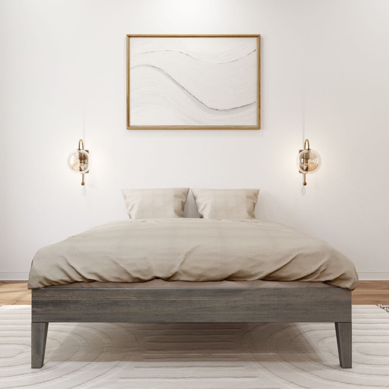 Full Platform Bed Single Beds Plank+Beam 
