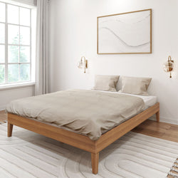 Queen Platform Bed Single Beds Plank+Beam 