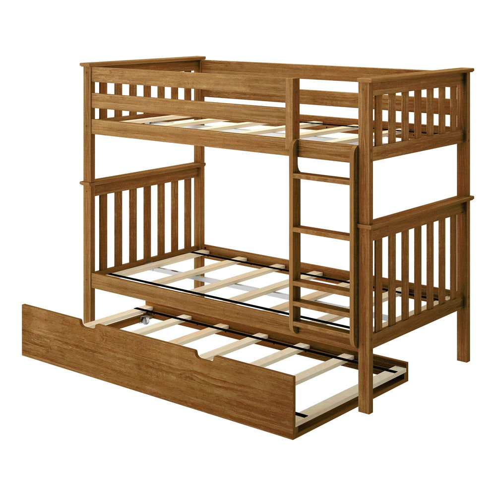Classic Twin over Twin Bunk Bed + Trundle Bunk Beds Plank+Beam 