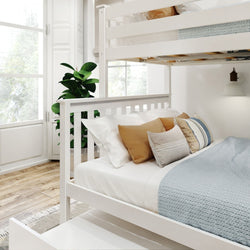 Classic Twin over Full Bunk Bed + Trundle Bunk Beds Plank+Beam 