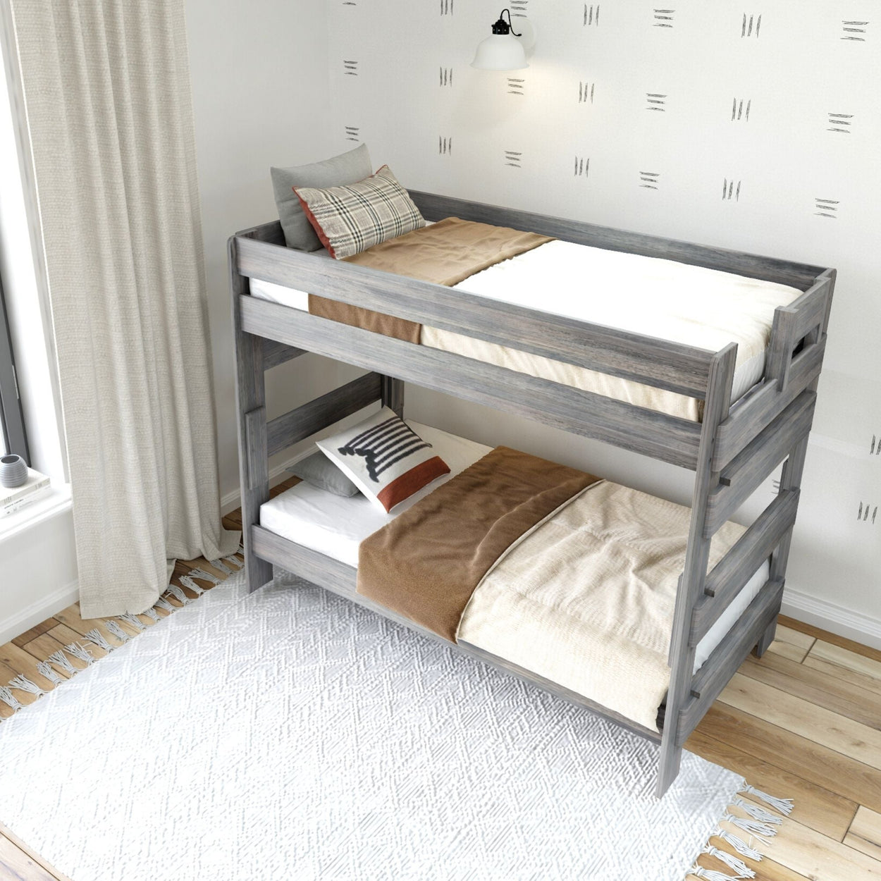 Rustic Twin over Twin Bunk Bed Bunk Beds Plank+Beam 